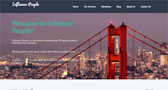 Desktop Screenshot of influencepeople.com